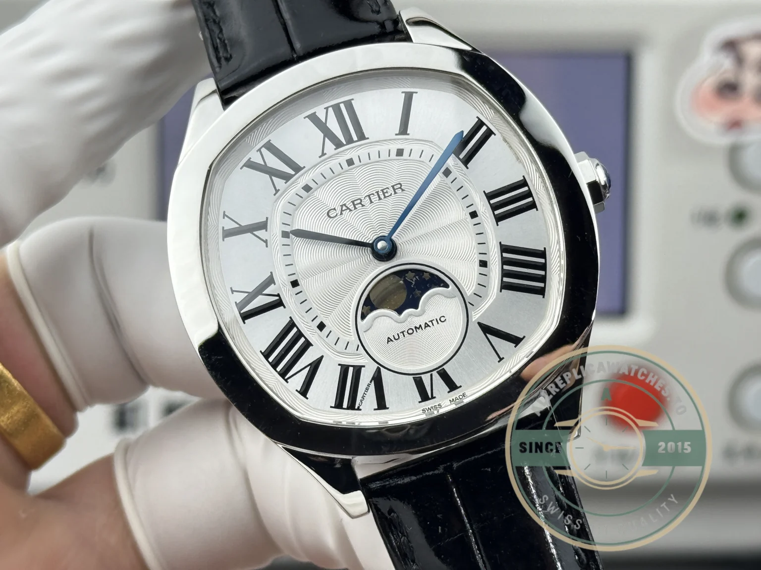 Replica Cartier Drive de Cartier Silver Dial WSNM0008 - Best Quality Replica Watch