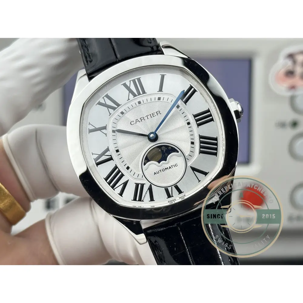 Replica Cartier Drive de Cartier Silver Dial WSNM0008 - Best Quality Replica Watch