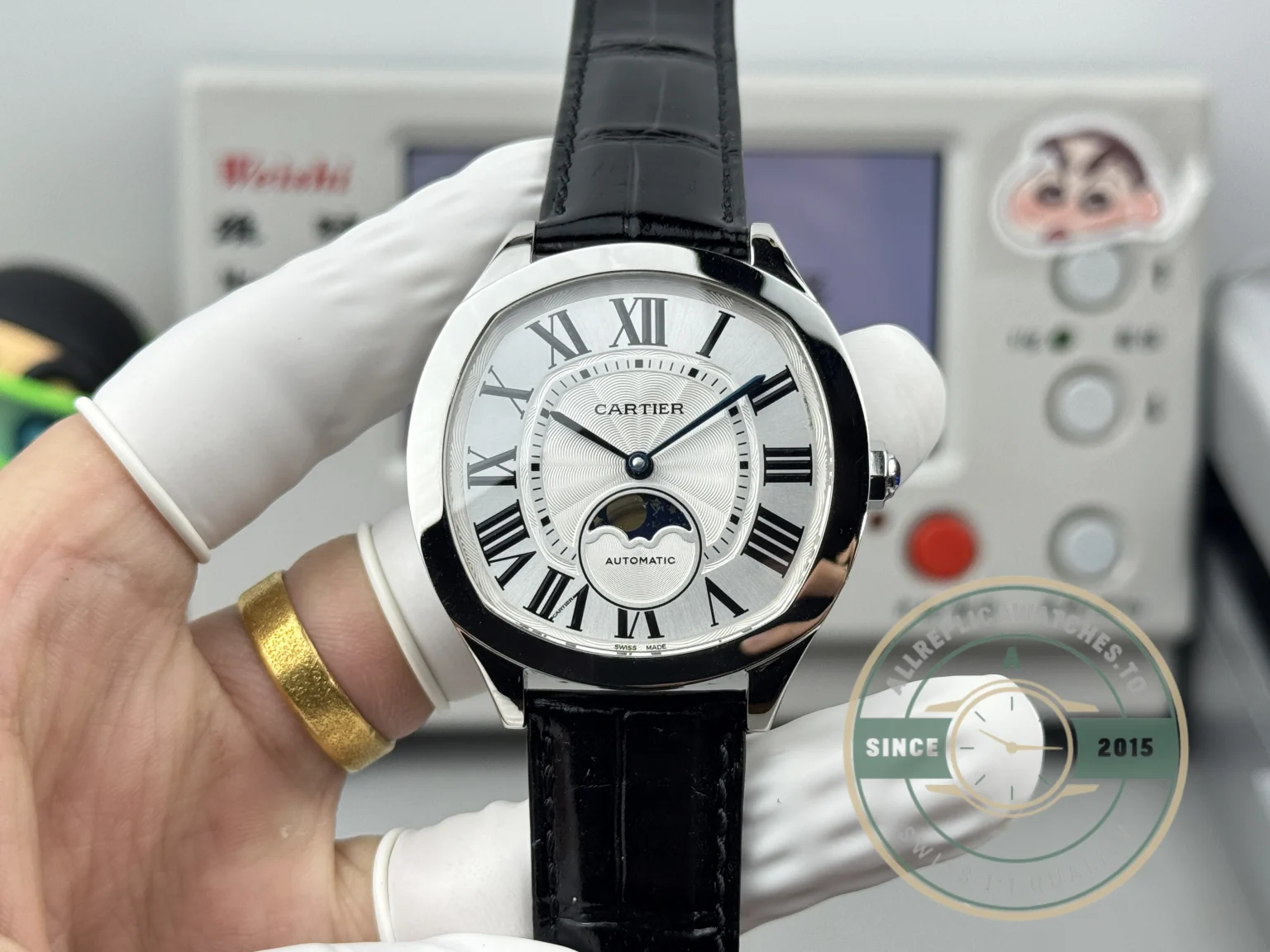 Replica Cartier Drive de Cartier Silver Dial WSNM0008 - Affordable Luxury Replica Timepiece