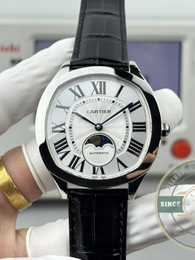 Replica Cartier Drive de Cartier Silver Dial WSNM0008 - Affordable Luxury Replica Timepiece