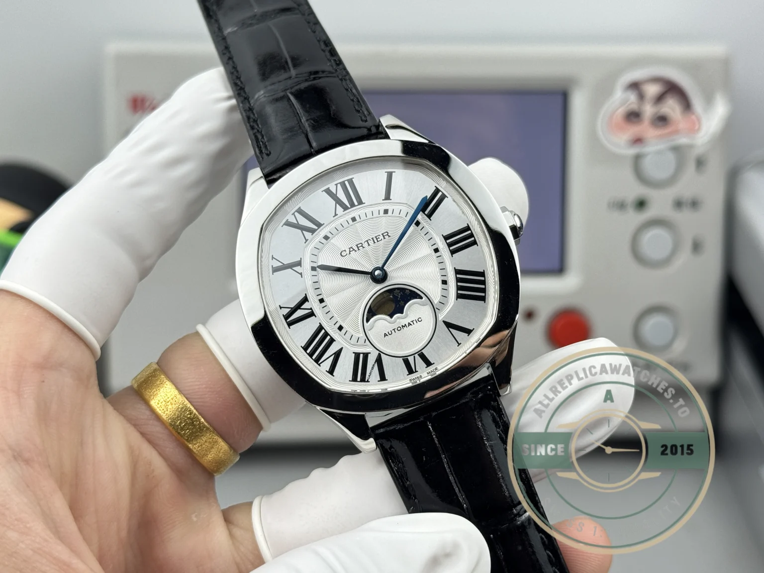 Replica Cartier Drive de Cartier Silver Dial WSNM0008 - Top-Tier Swiss Replica Watch