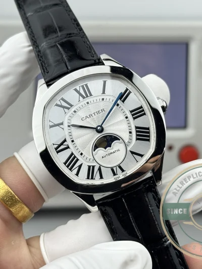 Replica Cartier Drive de Cartier Silver Dial WSNM0008 - Top-Tier Swiss Replica Watch