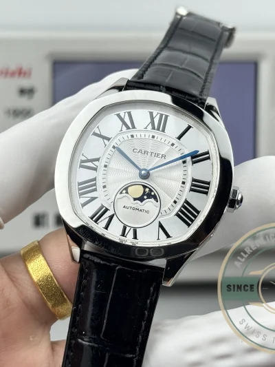 Replica Cartier Drive de Cartier Silver Dial WSNM0008 - Premium Super Clone Watch