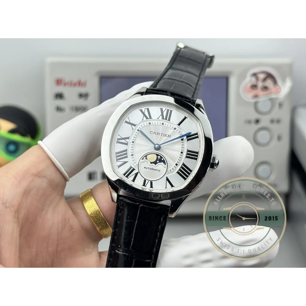 Replica Cartier Drive de Cartier Silver Dial WSNM0008 - Premium Super Clone Watch