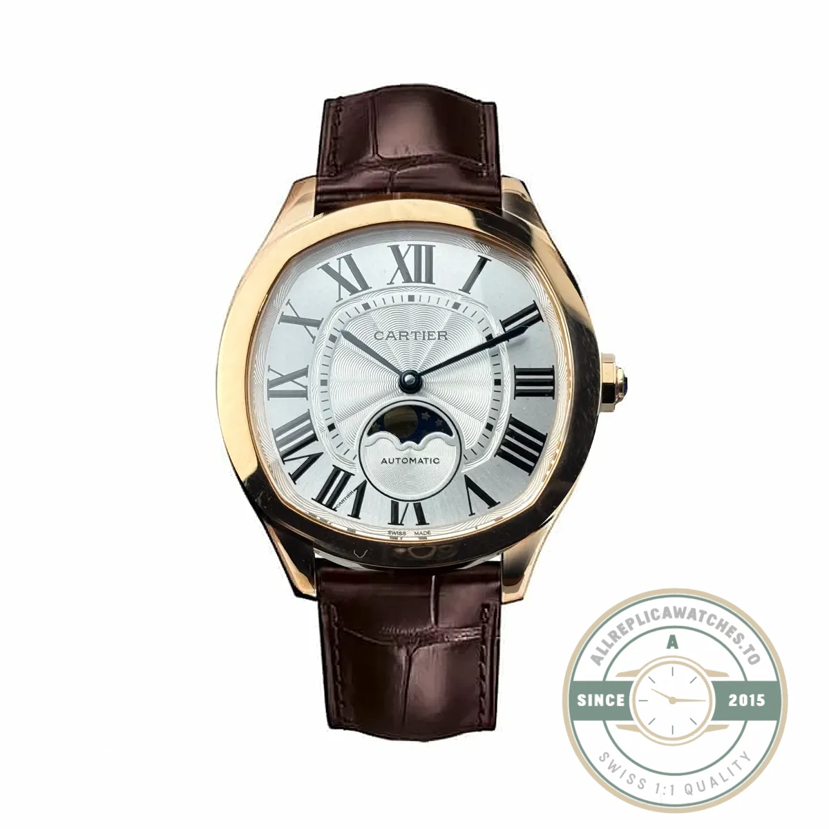 Replica Cartier Drive De Cartier WGNM0018 41mm Rose Gold - Swiss-Made Clone Watch