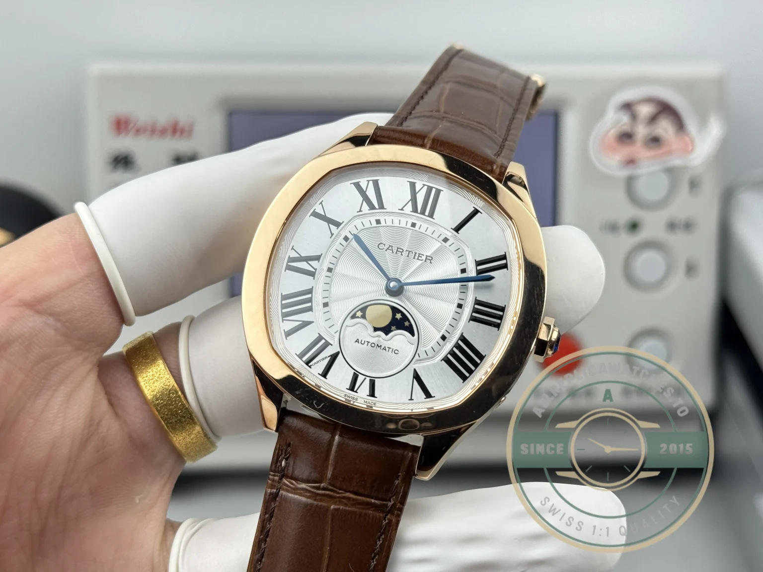 Replica Cartier Drive De Cartier WGNM0018 41mm Rose Gold - Swiss-Made Clone Watch