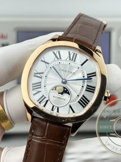 Replica Cartier Drive De Cartier WGNM0018 41mm Rose Gold - Swiss-Made Clone Watch