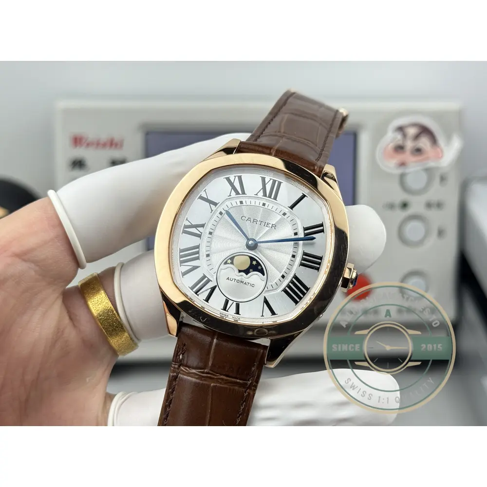 Replica Cartier Drive De Cartier WGNM0018 41mm Rose Gold - Swiss-Made Clone Watch