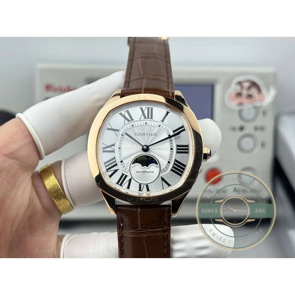 Replica Cartier Drive De Cartier WGNM0018 41mm Rose Gold - Swiss Movement Replica Watch