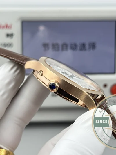 Replica Cartier Drive De Cartier WGNM0018 41mm Rose Gold - Swiss Movement Replica Watch