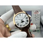 Replica Cartier Drive De Cartier WGNM0018 41mm Rose Gold - Premium Super Clone Watch