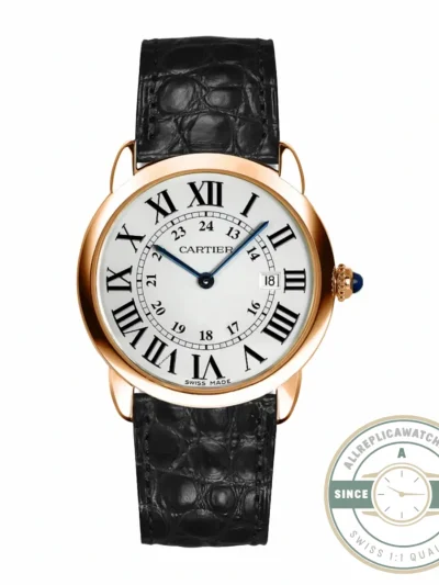 Replica Cartier Ronde Solo Rose Gold 42mm w6701009 - Affordable Super Clone Watch