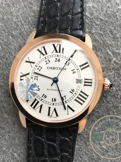 Replica Cartier Ronde Solo Rose Gold 42mm w6701009 - Swiss-Made Clone Watch