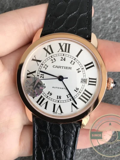 Replica Cartier Ronde Solo Rose Gold 42mm w6701009 - Affordable Super Clone Watch