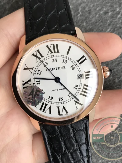 Replica Cartier Ronde Solo Rose Gold 42mm w6701009 - Luxury Replica Watch
