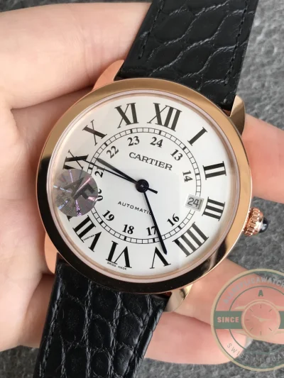 Replica Cartier Ronde Solo Rose Gold 42mm w6701009 - Affordable Super Clone Watch