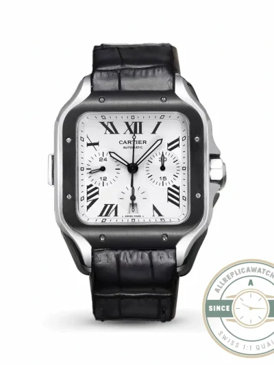 Replica Cartier Santos De Cartier Chronograph WSSA0017 - Swiss-Made Clone Watch