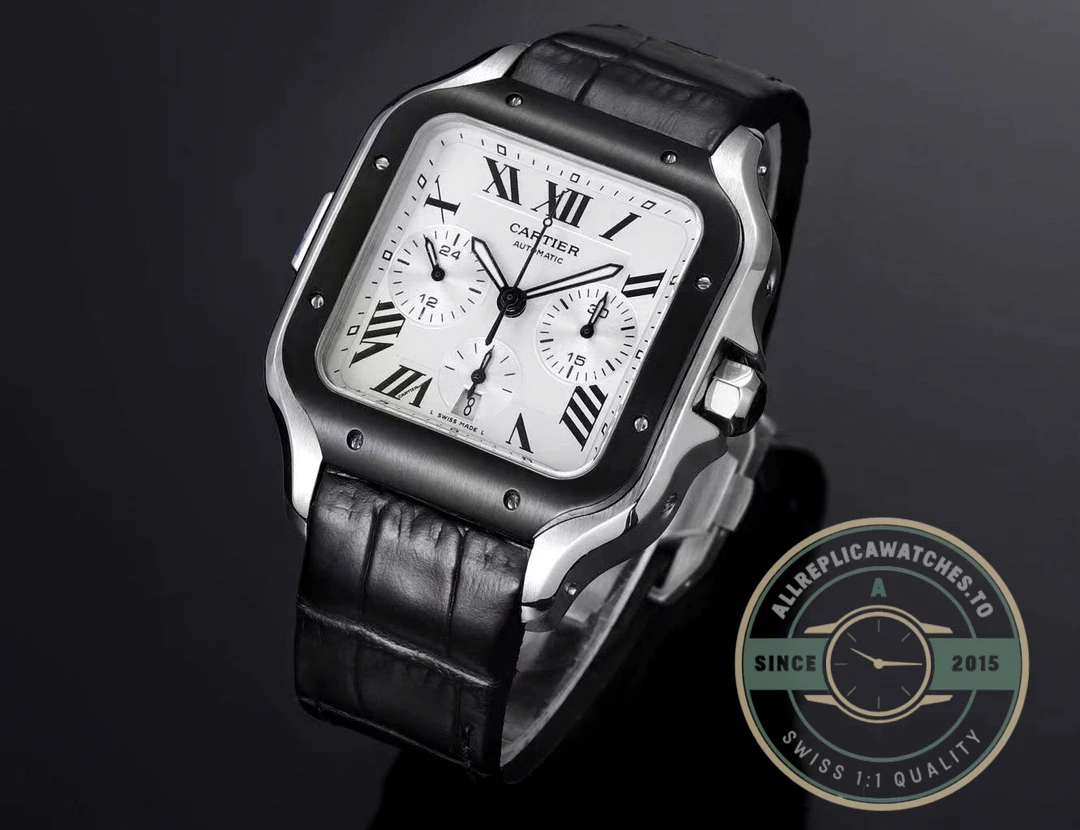 Replica Cartier Santos De Cartier Chronograph WSSA0017 - Affordable Luxury Replica Timepiece