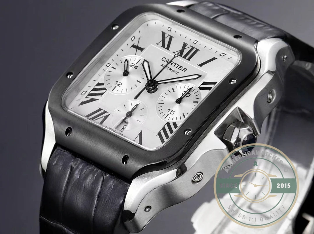 Replica Cartier Santos De Cartier Chronograph WSSA0017 - Affordable Luxury Replica Timepiece