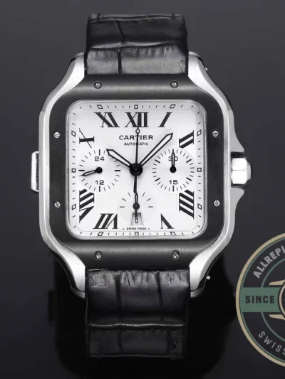Replica Cartier Santos De Cartier Chronograph WSSA0017 - Affordable Luxury Replica Timepiece
