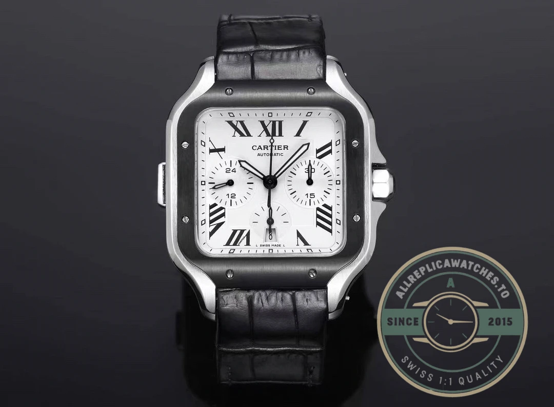 Replica Cartier Santos De Cartier Chronograph WSSA0017 - Affordable Luxury Replica Timepiece