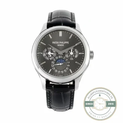 Replica Complication 5140R-014 White Gold 37.2mm Grey Dial - Swiss Movement Replica Watch