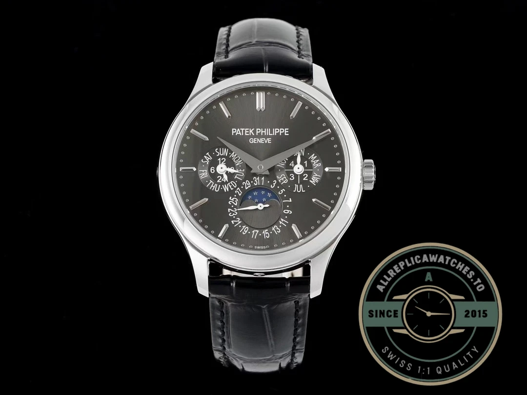 Replica Complication 5140R-014 White Gold 37.2mm Grey Dial - Luxury Replica Watch