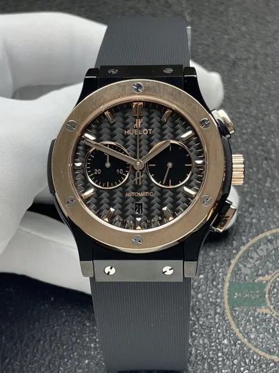 Replica Hublot Classic Fusion Gold 521.CO.1781.RX Carbon Dial - Luxury Replica Watch