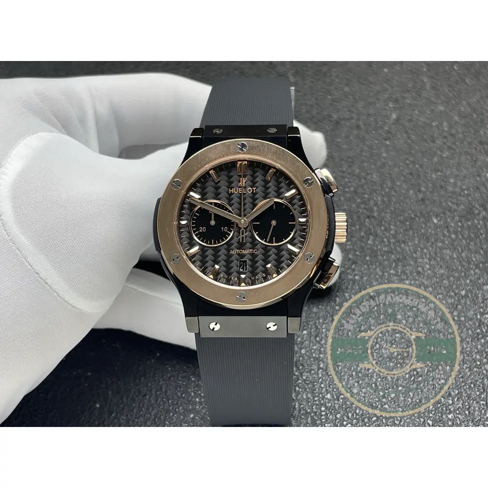Replica Hublot Classic Fusion Gold 521.CO.1781.RX Carbon Dial - Luxury Replica Watch