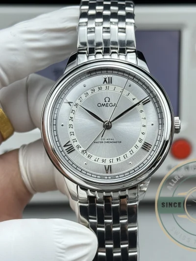 Replica Omega De Ville 42mm, Silver 434.23.42.22.02.001 - 1:1 Swiss Replica Watch