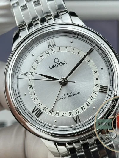 Replica Omega De Ville 42mm, Silver 434.23.42.22.02.001 - High-Grade Replica Watch