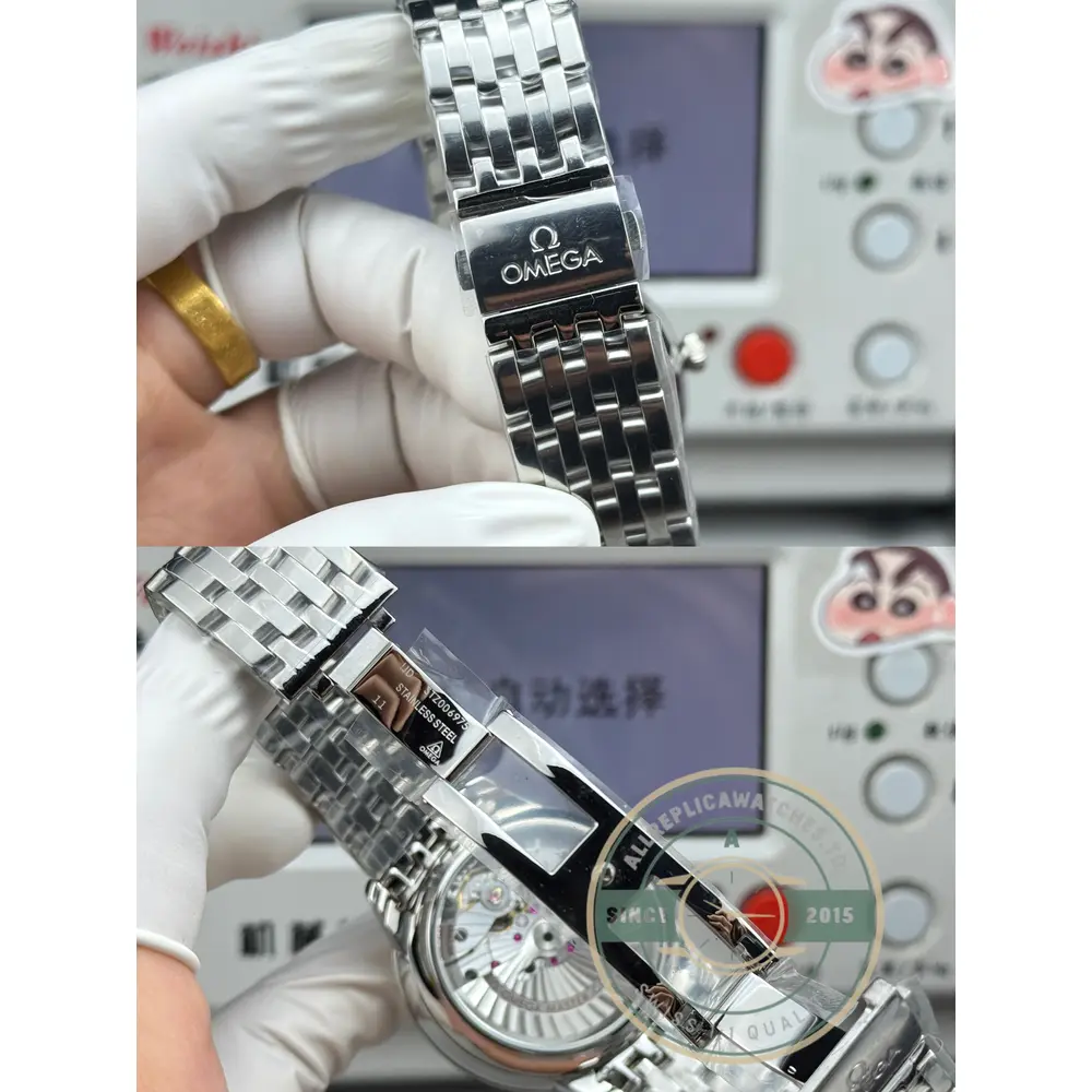 Replica Omega De Ville 42mm, Silver 434.23.42.22.02.001 - Best Quality Replica Watch
