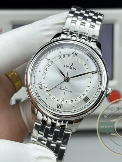 Replica Omega De Ville 42mm, Silver 434.23.42.22.02.001 - Luxury Replica Watch