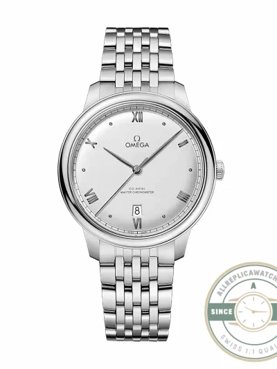 Replica Omega De Ville Prestige 40mm, 434.10.40.20.02.001 White Dial - Swiss Movement Replica Watch