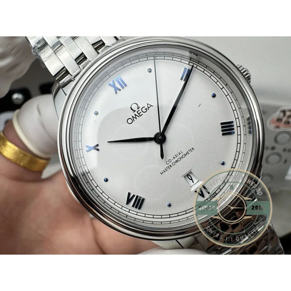 Replica Omega De Ville Prestige 40mm, 434.10.40.20.02.001 White Dial - Affordable Super Clone Watch
