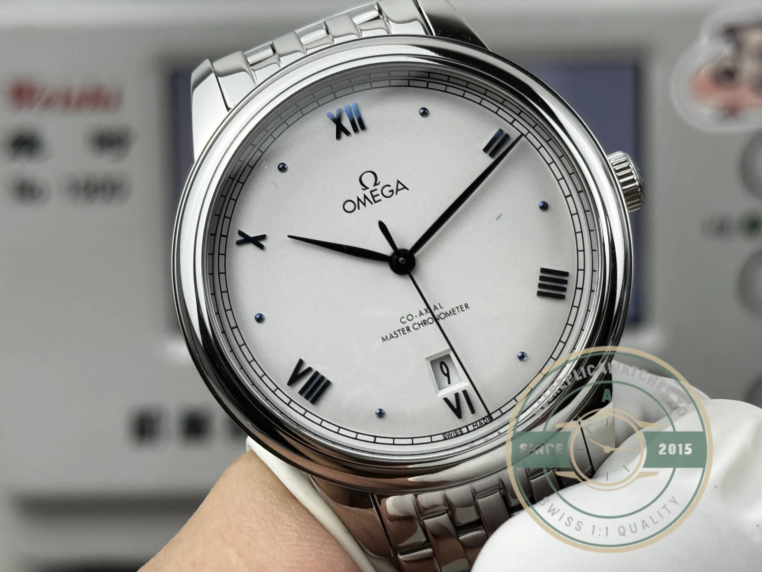 Replica Omega De Ville Prestige 40mm, 434.10.40.20.02.001 White Dial - Premium Super Clone Watch