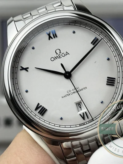 Replica Omega De Ville Prestige 40mm, 434.10.40.20.02.001 White Dial - Premium Super Clone Watch