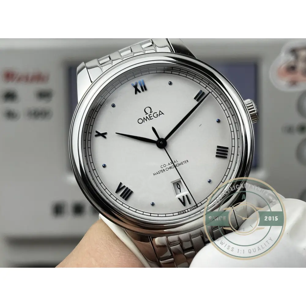 Replica Omega De Ville Prestige 40mm, 434.10.40.20.02.001 White Dial - Premium Super Clone Watch