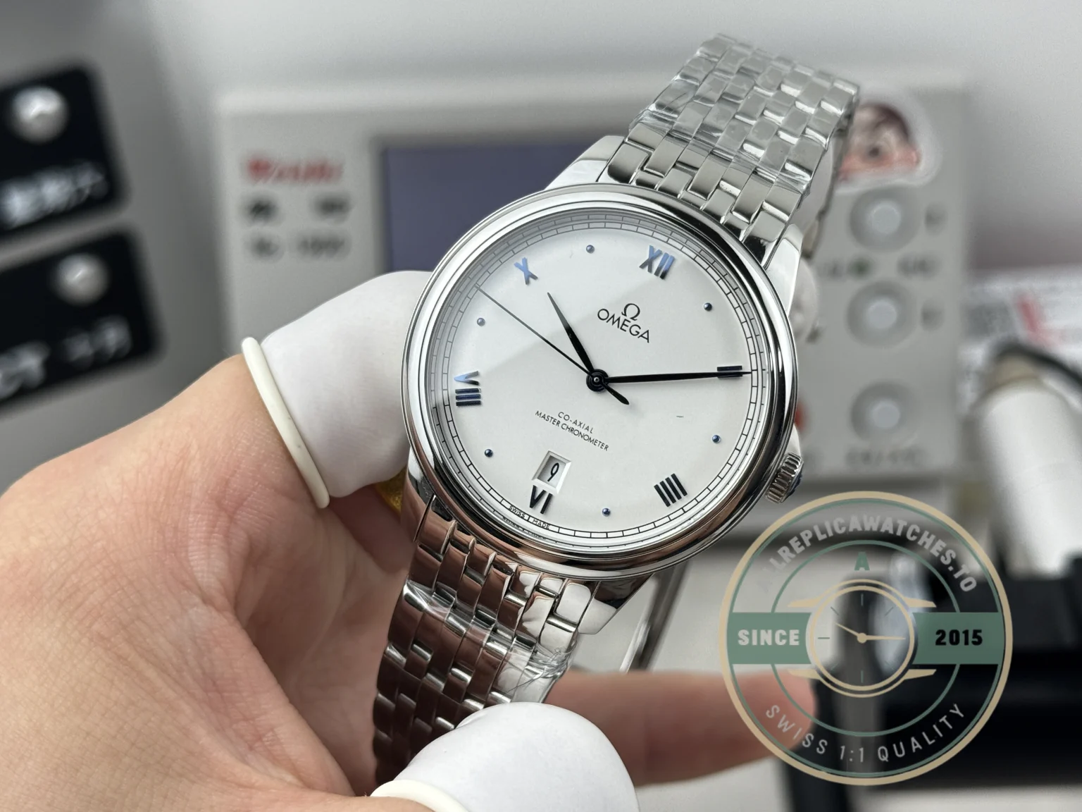 Replica Omega De Ville Prestige 40mm, 434.10.40.20.02.001 White Dial - Affordable Super Clone Watch