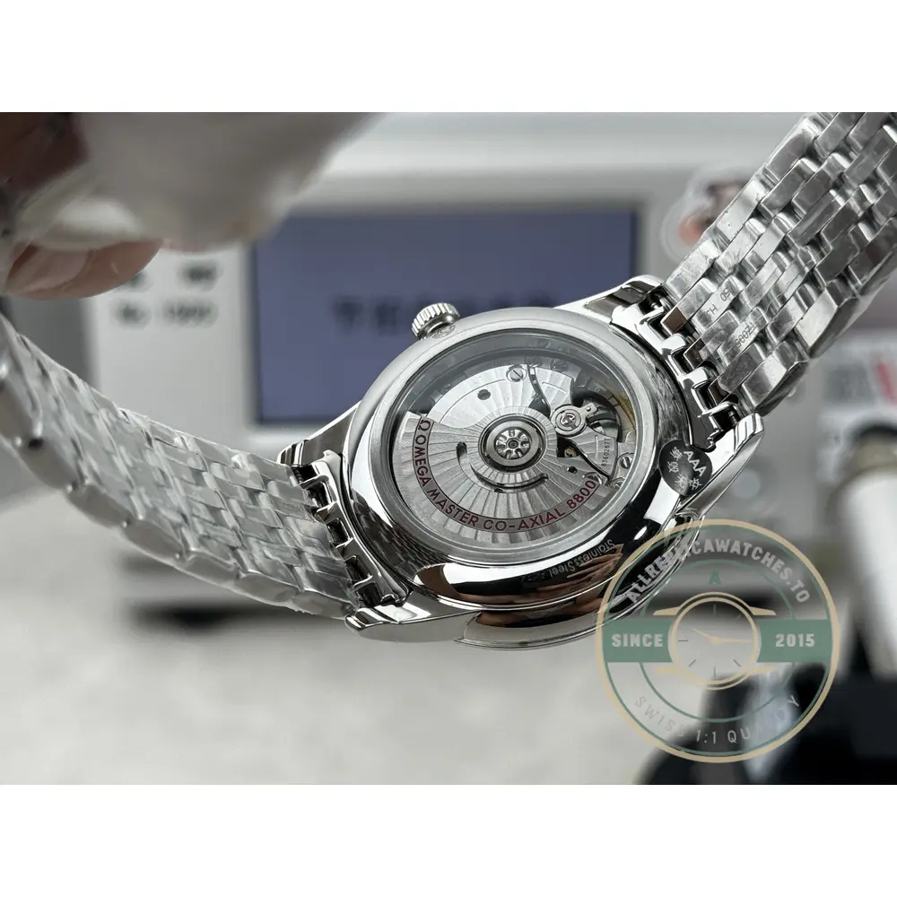 Replica OMEGA De Ville Prestige 40mm, 434.10.40.20.10.001 Black Dial - Affordable Luxury Replica Timepiece