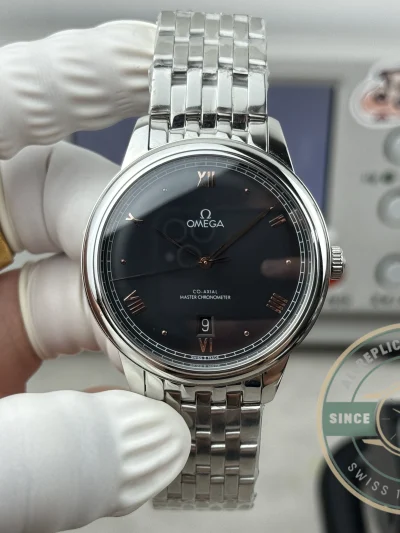 Replica OMEGA De Ville Prestige 40mm, 434.10.40.20.10.001 Black Dial - Premium Super Clone Watch