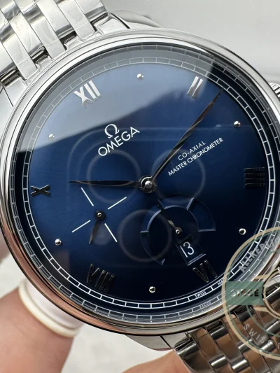 Replica Omega De Ville Prestige 41mm Blue Dial, 434.10.41.21.03.002 - Swiss Movement Replica Watch