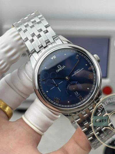 Replica Omega De Ville Prestige 41mm Blue Dial, 434.10.41.21.03.002 - Swiss-Made Clone Watch