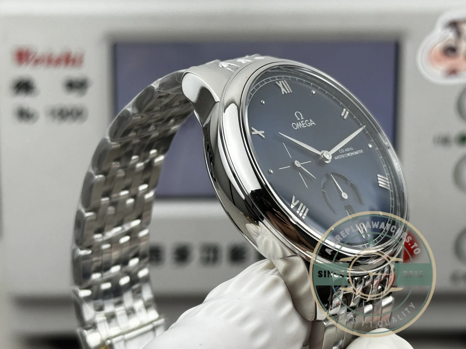 Replica Omega De Ville Prestige 41mm Blue Dial, 434.10.41.21.03.002 - Factory Super Clone Watch