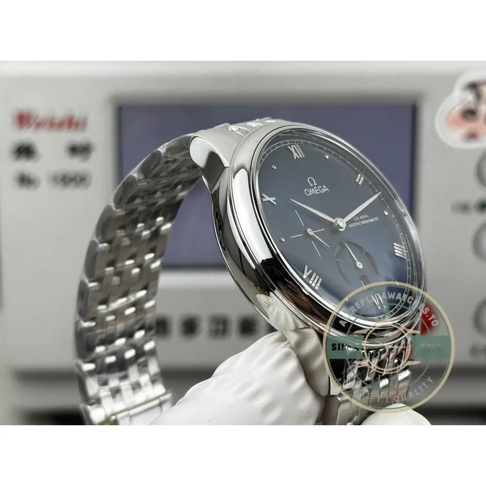 Replica Omega De Ville Prestige 41mm Blue Dial, 434.10.41.21.03.002 - Factory Super Clone Watch