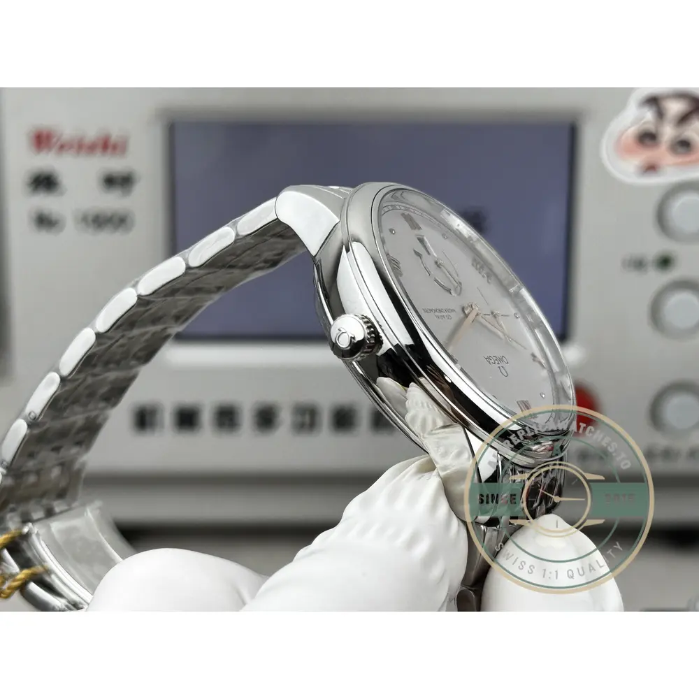 Replica Omega De Ville Prestige 41mm Silver Dial, 434.10.41.21.06.001 - Factory Super Clone Watch