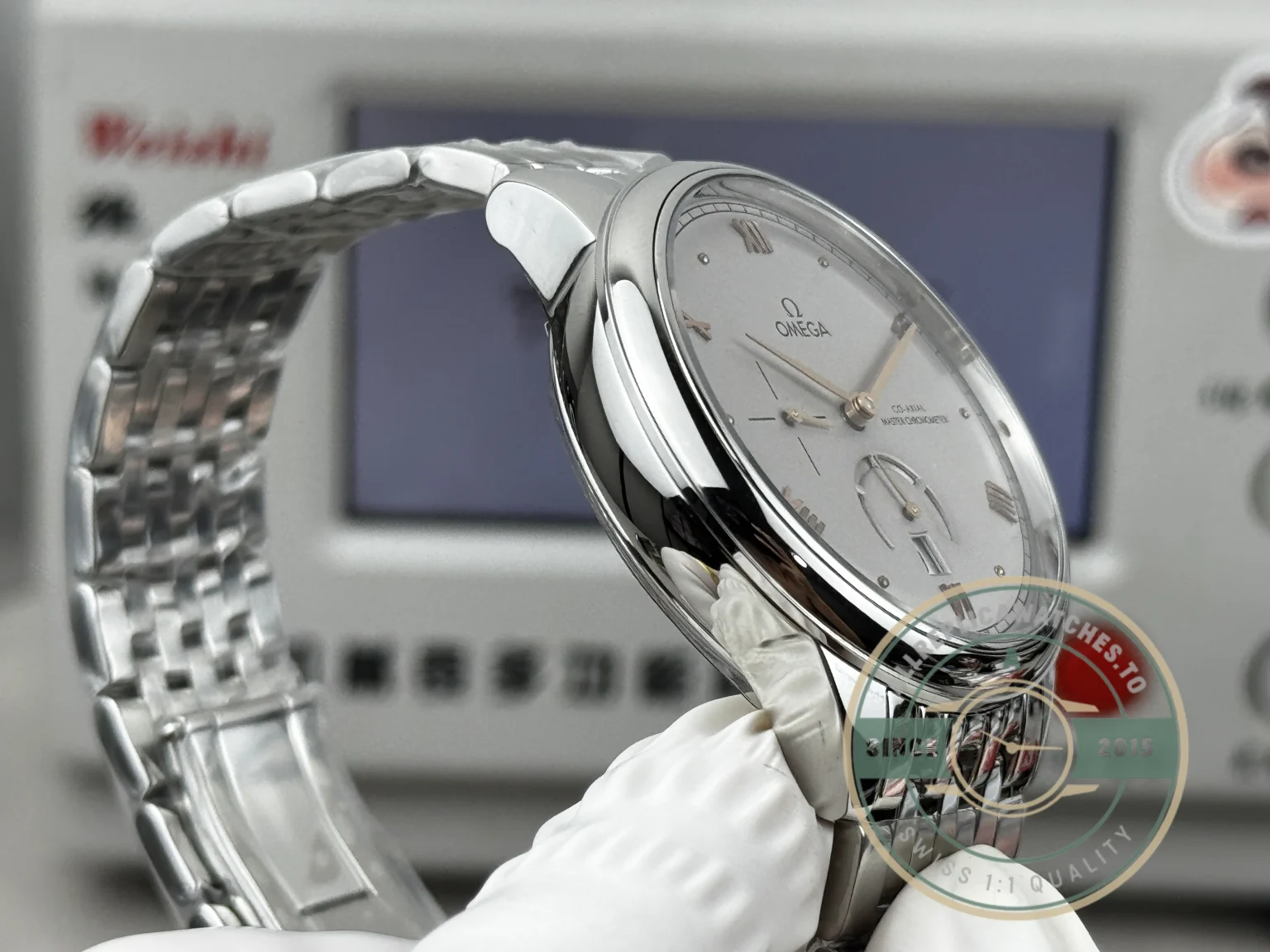 Replica Omega De Ville Prestige 41mm Silver Dial, 434.10.41.21.06.001 - Best Quality Replica Watch