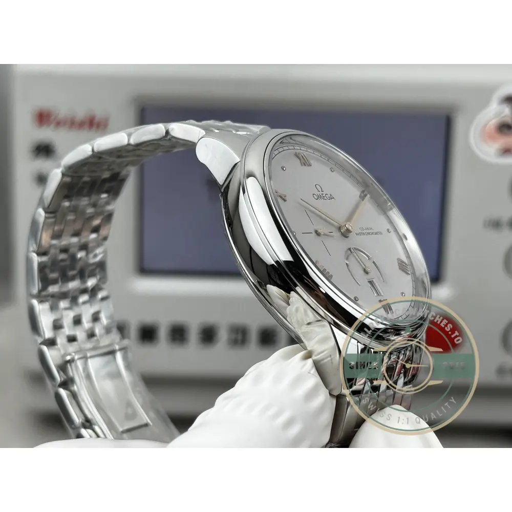 Replica Omega De Ville Prestige 41mm Silver Dial, 434.10.41.21.06.001 - Best Quality Replica Watch