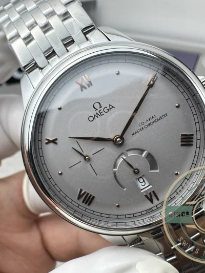 Replica Omega De Ville Prestige 41mm Silver Dial, 434.10.41.21.06.001 - Top-Tier Swiss Replica Watch