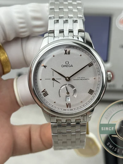 Replica Omega De Ville Prestige 41mm Silver Dial, 434.10.41.21.06.001 - High-Grade Replica Watch